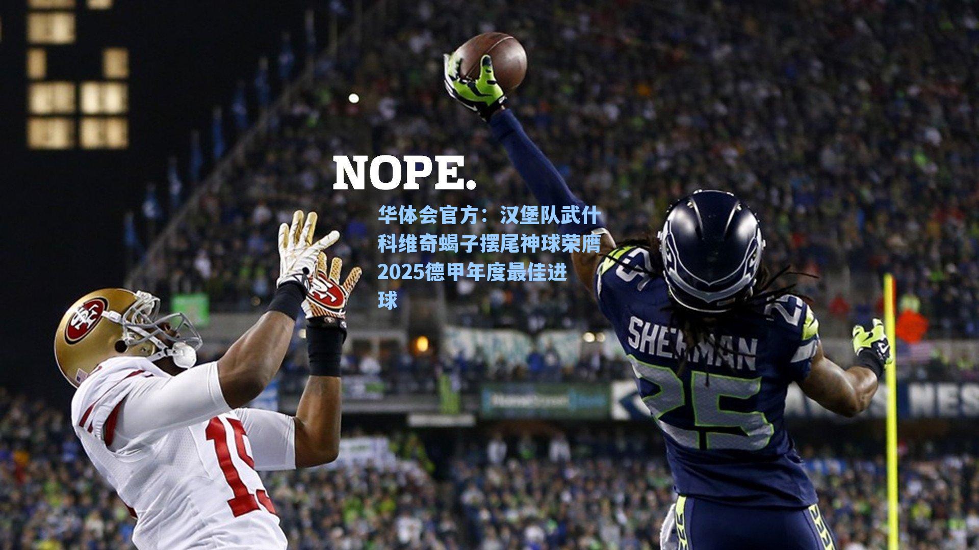 汉堡队武什科维奇蝎子摆尾神球荣膺2025德甲年度最佳进球